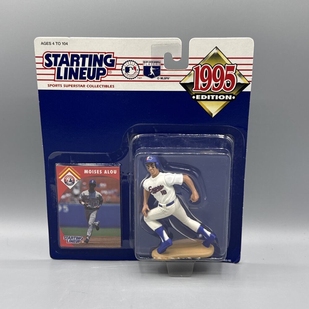 1995 Kenner Starting Lineup Moises Alou Montreal Expos